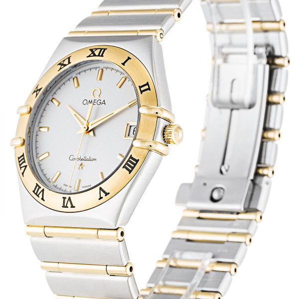 Omega Constellation 1212.30.00 Mens Steel Yellow Gold Quartz Watch