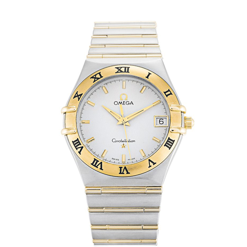 Omega Constellation 1212.30.00 Mens Steel Yellow Gold Quartz Watch